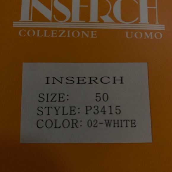 CARGO PANTS,MENS, NWT-INSERCH-COLLEZIONE UOMO, 100% LINEN, Style:P3414, Color WT - Picture 9 of 14